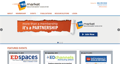 Desktop Screenshot of edmarket.org