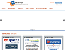 Tablet Screenshot of edmarket.org